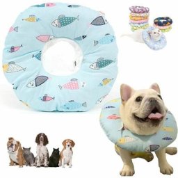 Collerette Chat Anti Lechage Collier de Récupération Protection pour Chat Chiot Chien Animaux de