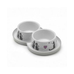 Moderna - Gamelle chat Cats In Love double