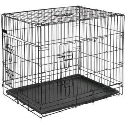 @pet - Cage pour chien 50,8x30,5x35,5 cm Métal Noir 15006 n/a