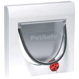 Petsafe - Chatière manuelle à 4 voies avec tunnel Classic 917 Blanc n/a