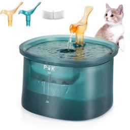 Fontaine à Eau pour Chat et Chien, 3L Ultra Silencieuse Distributeur Eau pour Chat avec 2 Modes