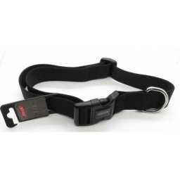 Collier nylon . taille 50 - 80 cm . 40 mm . couleur noir pour chien. Zolux Noir