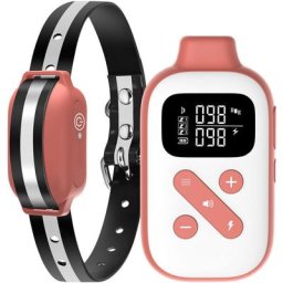 Collier de Choc de Dressage pour Chien avec Telecommande 1000 m Etanches Rechargeables avec 3 Modes