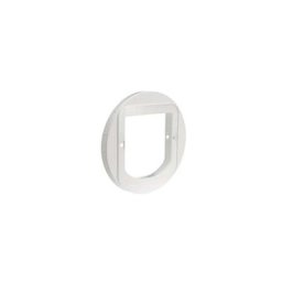 Adaptateur de montage pour chatiere a puce électronique blanc - Sureflap