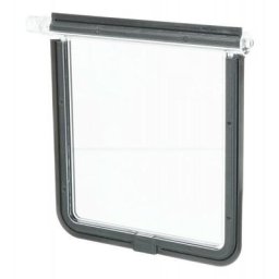 Trixie - Trappe de rechange 14.5 x 15.5 cm pour chatière Transparent