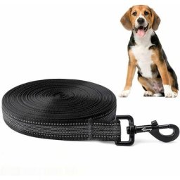 laisse de chien, laisse de chien de 10 m laisse de chien, longue laisse en caoutchouc,