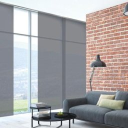 Madecostore - Kit complet panneaux japonais 60cm - Gris - L115 x H250cm - Gris