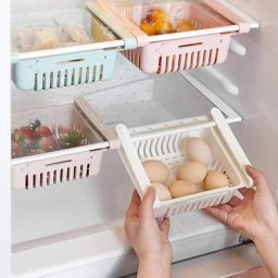 Tumalagia - Boite Rangement Frigo Réfrigérateur Escamotable Avec Tiroir Organisateur Boîte de