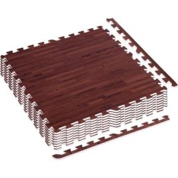 Tapis de protection du sol, env. 3 m², 8 pièces de tapis puzzle 60 x 60 x 1,2 cm y compris 16