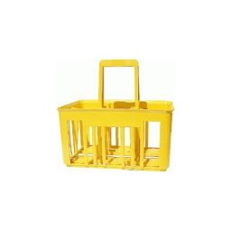 1 pc porte-bouteille panier 6 places bouteille ics verre vin panier a lait