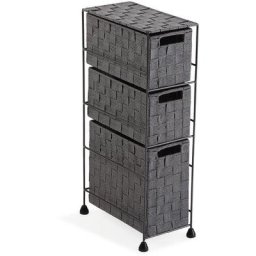Versa - Mannheim Meuble pour la salle de bain, 57x28x15,5cm - Gris