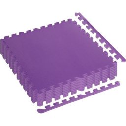 Tapis de protection du sol, env. 3 m², 8 pièces de tapis puzzle 60 x 60 x 1,2 cm y compris 16