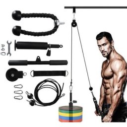 Dyhf - Machine de cable de système de poulie de levage Fitness avec broche de chargement améliorée