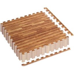 Tapis de protection du sol, env. 3 m², 8 pièces de tapis puzzle 60 x 60 x 1,2 cm y compris 16