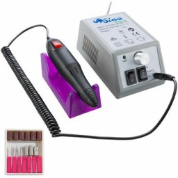 Arebos - Sina Kit Poncueuse Prof Electrique Lime Ongles Manucure Ongle Neuf Modèle Eco Line - Gris