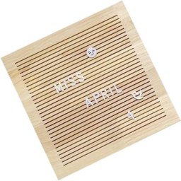 Tableau à lettres avec lettres assorties, accessoires de décoration pour la maison et le