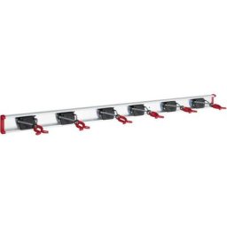 Barre support à outils 6 supports Bruns sb 6.10 c 1 m