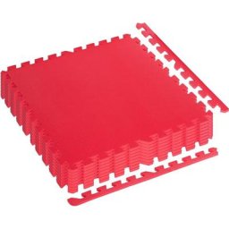 Tapis de protection du sol, env. 3 m², 8 pièces de tapis puzzle 60 x 60 x 1,2 cm y compris 16
