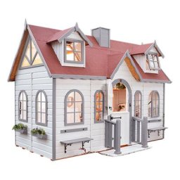 Casas Green House - Cabane pour enfant avec lit superposé lugano. 335 x 175 x 260 . cabanes green