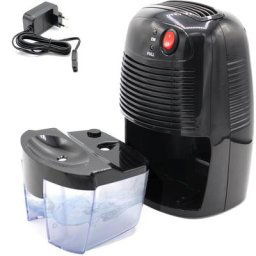 Fishtec - Déshumidificateur d'Air Electrique Compact - Silencieux - Capacité de 500 Ml