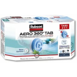 Aero 360° Recharges en tabs parfum source de fraîcheur, recharges pour absorbeur d'humidité, ultra