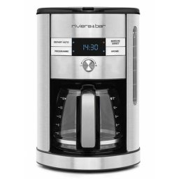 Riviera-et-bar - Cafetière filtre digitale inox BCF550 Inox et noir
