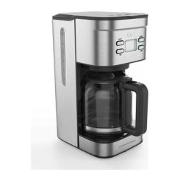 Continental Edison - Cafetiere filtre programmable Inox