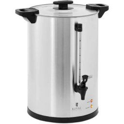 Percolateur Cafetière percolateur Filtre 20 l Inox avec robinet de service - Argent