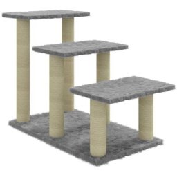 Vidaxl - Arbre à chat avec griffoirs en sisal Gris clair 50,5 cm Gris clair
