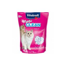 Litière chat magic clean 4 semaines 4.2 litres - VITAKRAFT