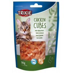 Trixie - Cubes de poulet 50 gr pour chat Multicolor