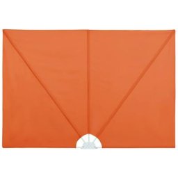 Auvent latéral pliable de terrasse Terre cuite 240 x 160 cm Vidaxl Couleur terre cuite