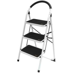 Brixo - Escabeau Marche-pied pliant 3 niveaux Portée Max 150 kg