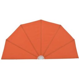 Auvent latéral pliable de terrasse Terre cuite 160 cm Vidaxl Couleur terre cuite