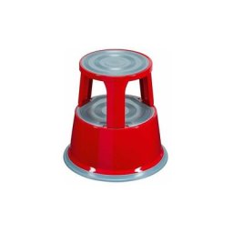 Marche Pied - 2 marches - 42 cm - Maxiburo - Rouge