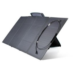 Panneau Solaire Portable 160W pour Centrale Électrique, Chargeur Solaire Pliable Pouvant être