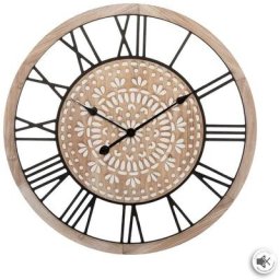 Pendule Gravé - Atmosphera créateur d'intérieur - Beige