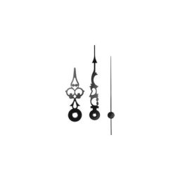 Set d'aiguilles en aluminium antique 51X76X70MM 195028