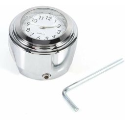 Montre Moto, Montre Moto,Horloge de Guidon Moto, Universel 7/8 '1' Montre de Guidon de Moto Montre