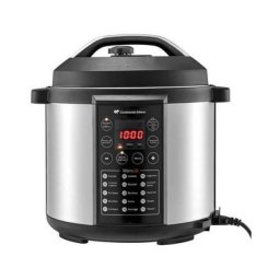 CEMCSP1000I - Multicuiseur Autocuisuer sous pression - 15 programmes - 5,7L - 1000W - Noir & Inox