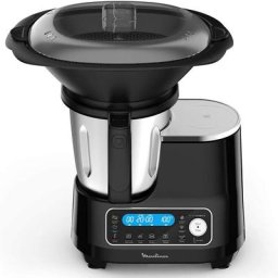 Moulinex - HF456810 Clickchef Robot cuiseur multifonction compact, 5 programmes auto, 32 fonctions,