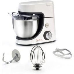 Moulinex - Robot pâtissier 4.6l 1100w blanc qa510110 - blanc