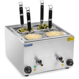 Cuiseur à Pâtes Pro 4 Passoires Rcnk-4 Dim 50 6 x 42 2 x 50 Cm 3000W 10 1Kg - Argent