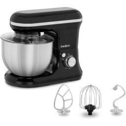 Robot Ménager Cuisine Multifonction Pâtissier Mélangeur Pétrin 1200 w 5 l Noir - Noir métropolitain