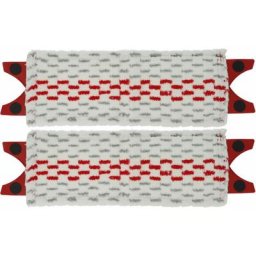 2x lingettes compatible avec Vileda Ultramat laveur de sol - serpillère douce 36 x 14 x 1,2 cm