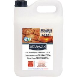 Lait de brillance pour tomettes et terres cuites 5L Starwax