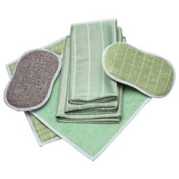 Lot de 6 Chiffon Bambou Microfibre pour Vitres Miroirs Carreaux Carrosserie Microfibre Bambou Vitre