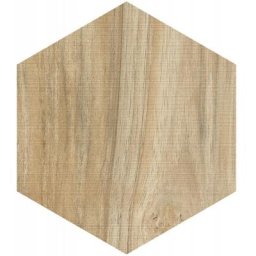 Eiffel Art Construction - gamma beige - Carrelage 23,3x26,8 cm hexagonal aspect bois beige miel
