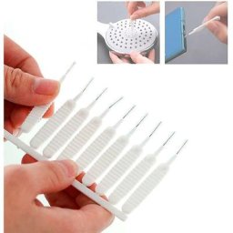 10 pièces brosses de nettoyage de pommeau de douche, mini brosse à orifice, multi-usages,