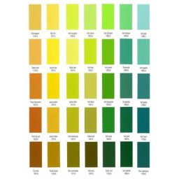 Peinture intérieure velours - jaune et VERTEFleur d'automne - Bidon de 2,5 l - Fleur d'automne